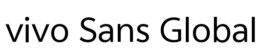 vivo Sans Global 字体预览图